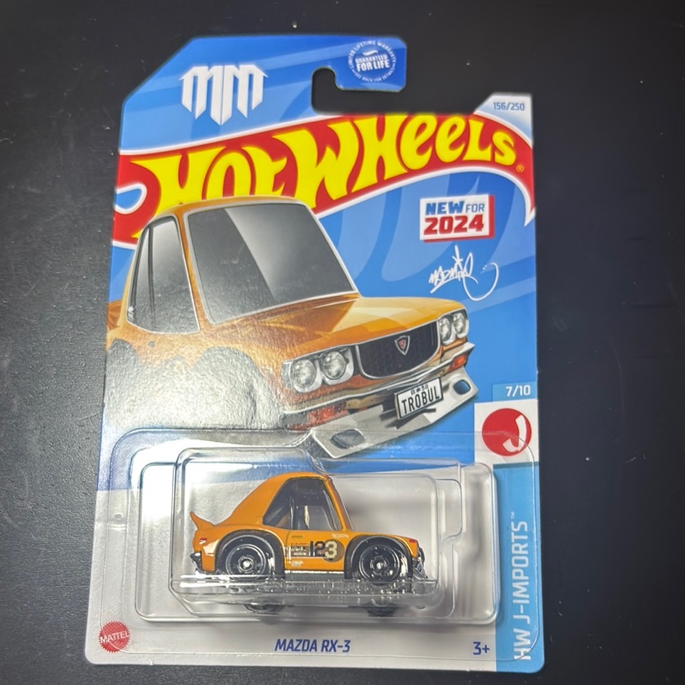 Mazda RX-3 Toy Car - Orange